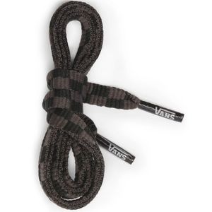 Vans 36” gray checkerboard shoelaces